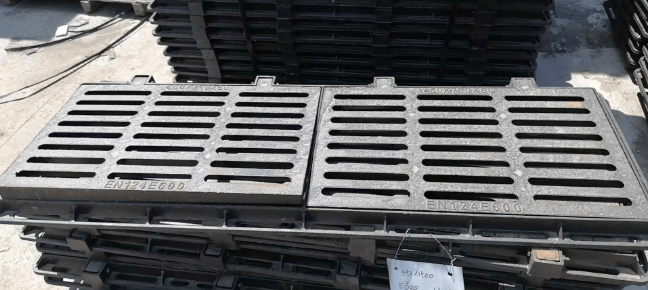 铜官球墨铸铁连体双篦展示